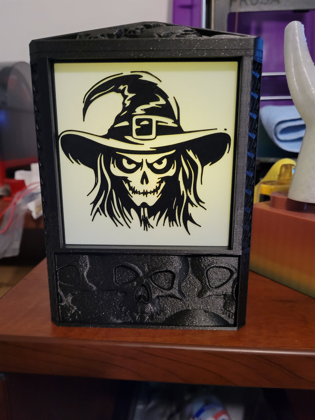 Tea Light Halloween Lantern