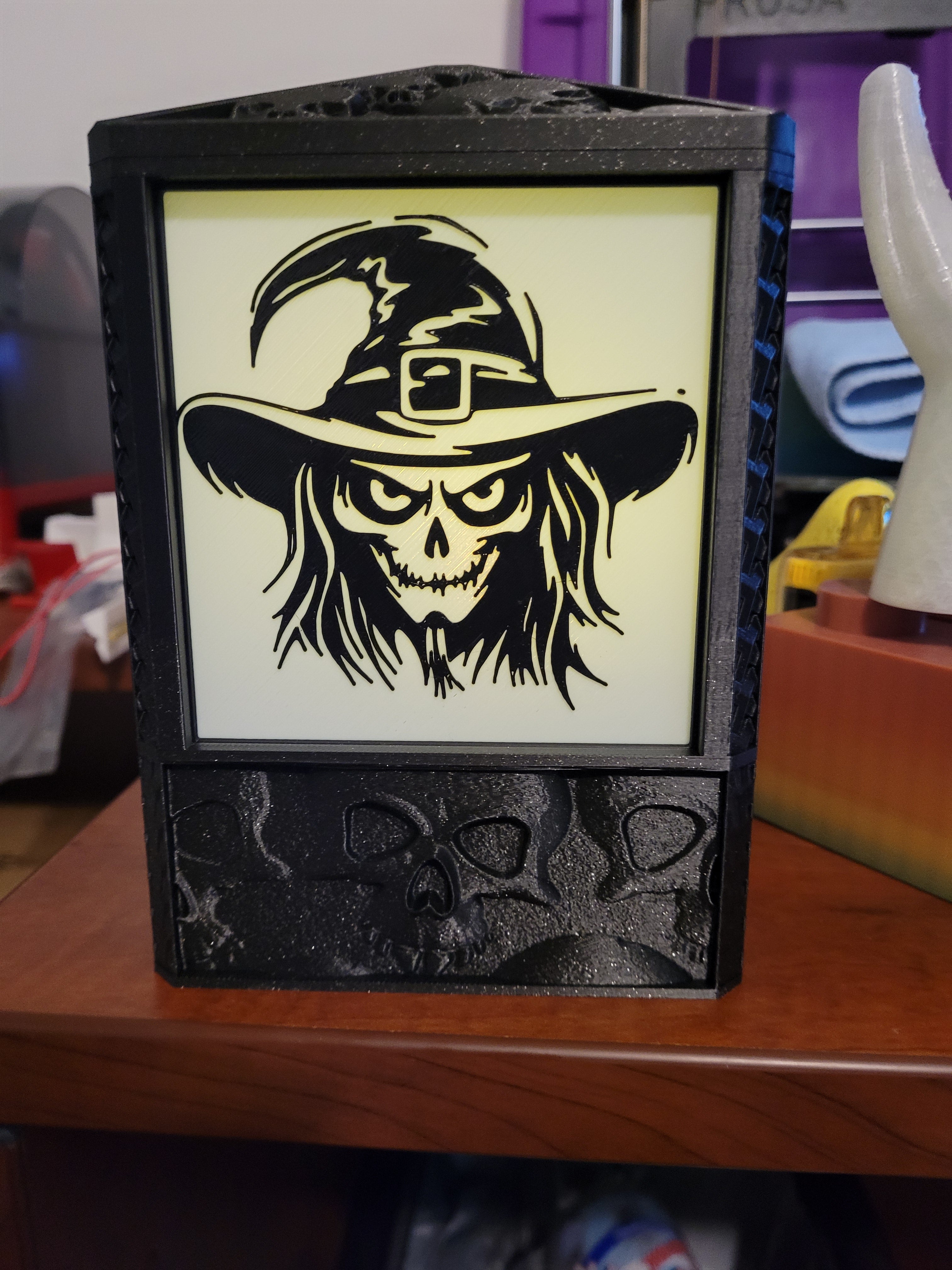 Tea Light Halloween Lantern