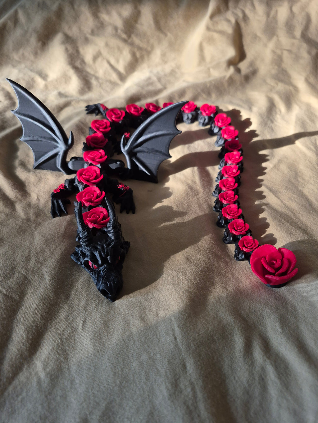 Rose Dragon with Wings