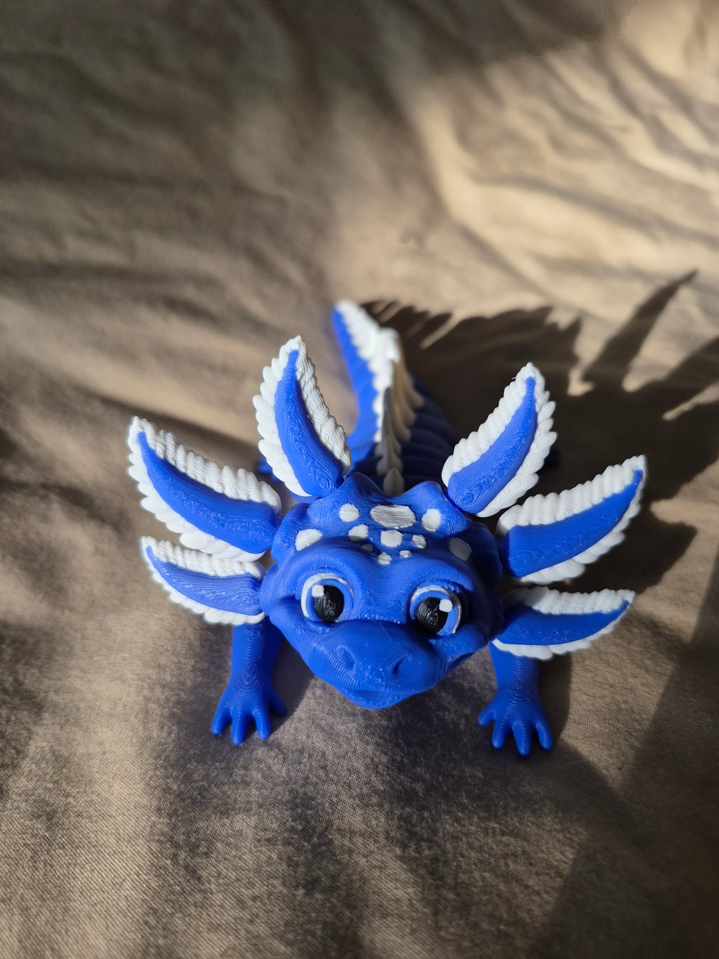 Blue Ice Pop Axolotl